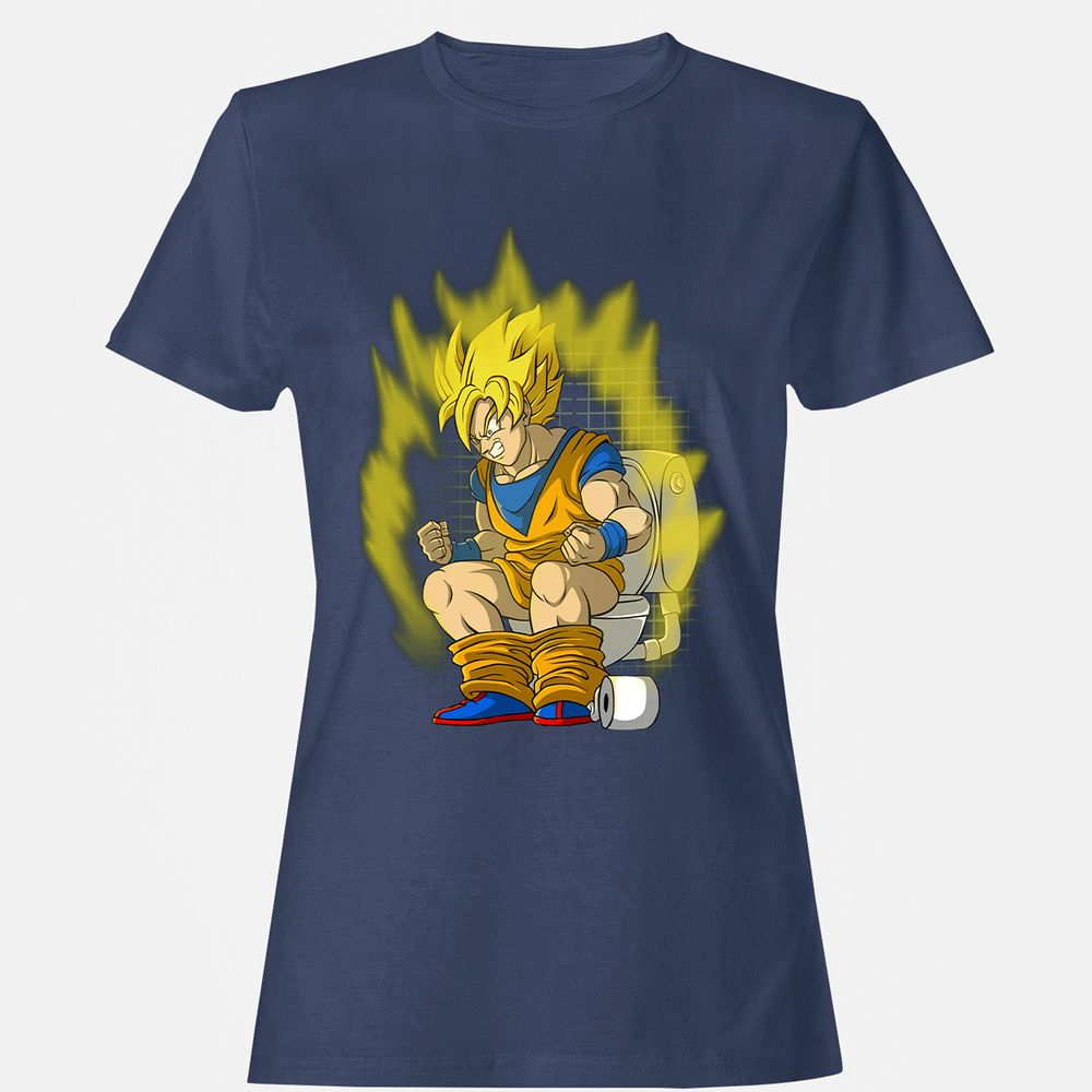 Women's T-Shirt - B1EDU8Q7 - Navy - 10