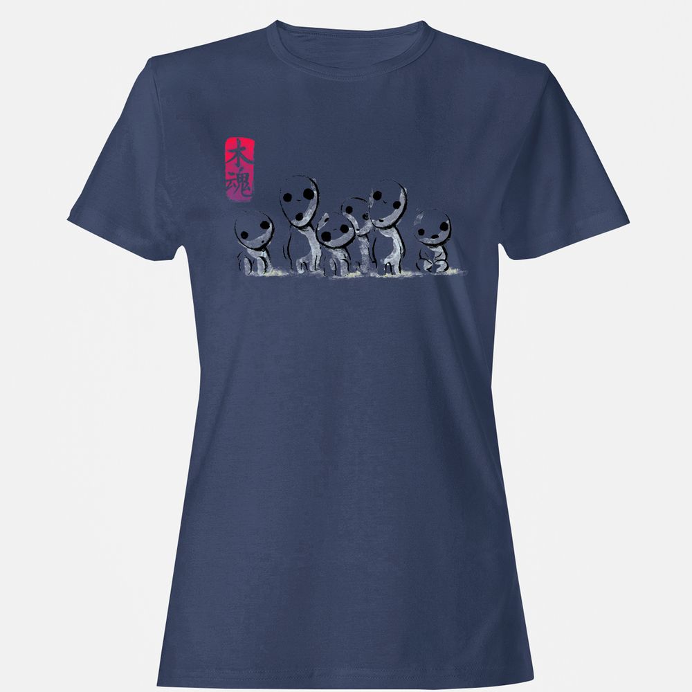Women's T-Shirt - PZW5CKAB - Navy - 10