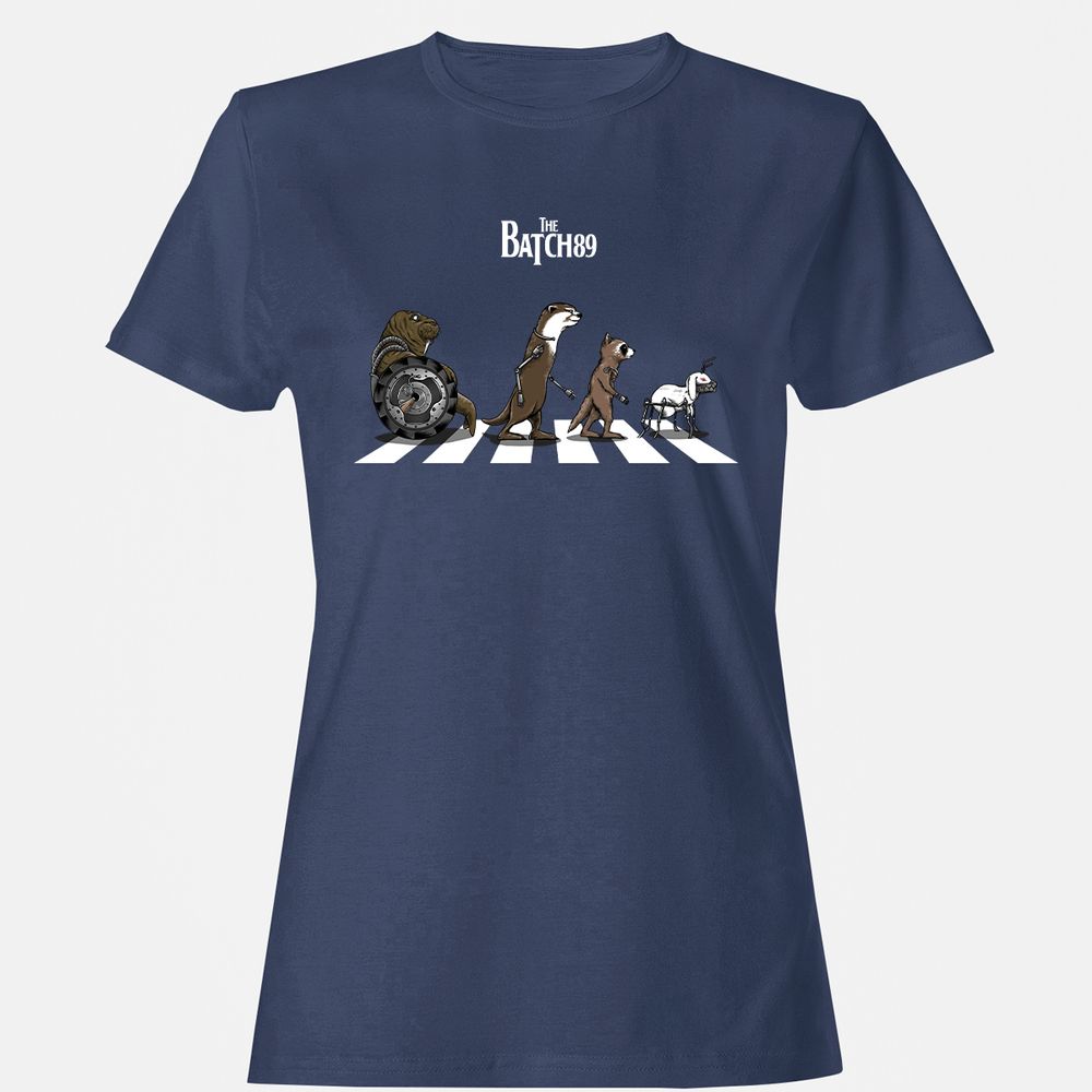 Women's T-Shirt - EEG8U7NA - Navy - 10