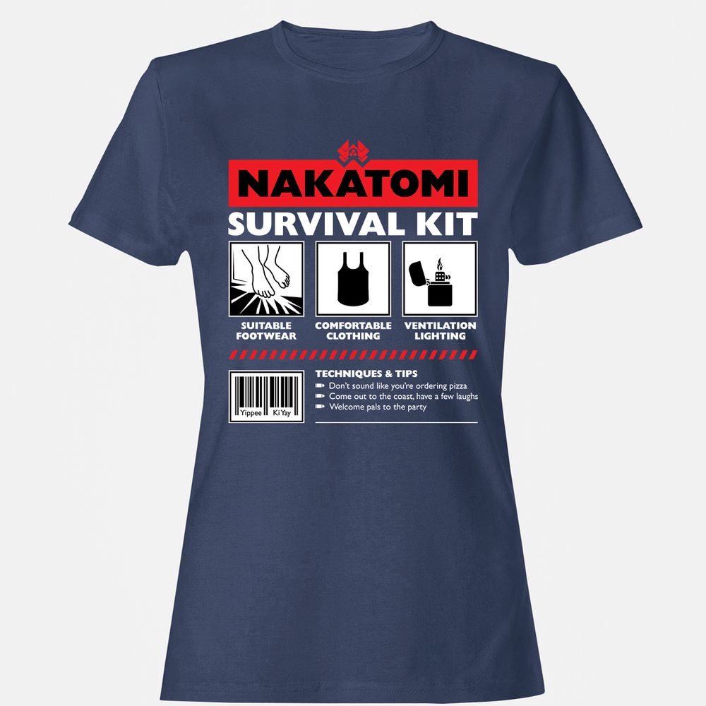Women's T-Shirt - EXSJF7NN - Navy - 10