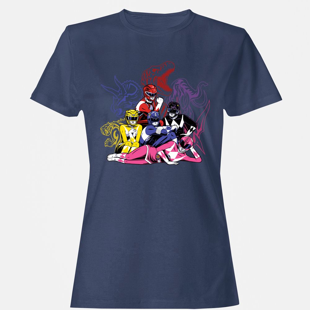 Women's T-Shirt - QPZKT9BK - Navy - 10