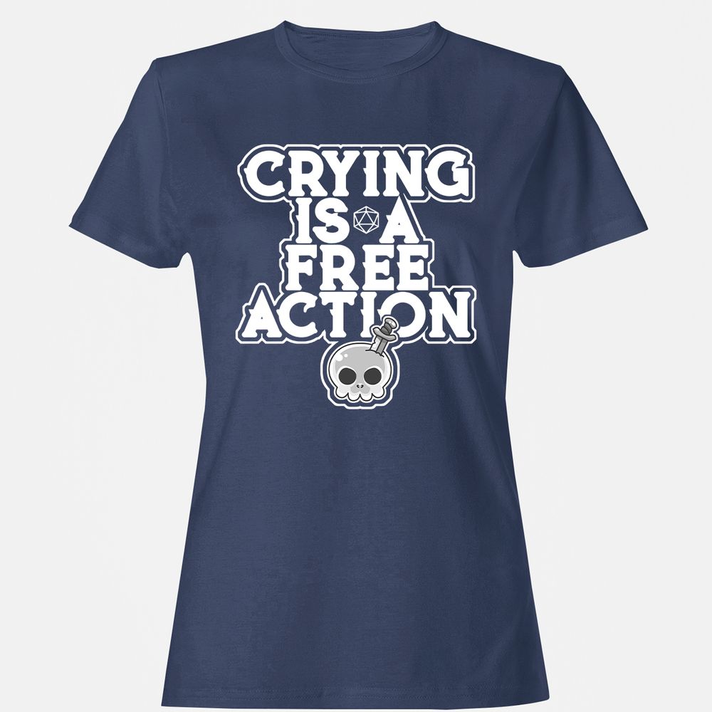 Women's T-Shirt - WMDSG436 - Navy - 10