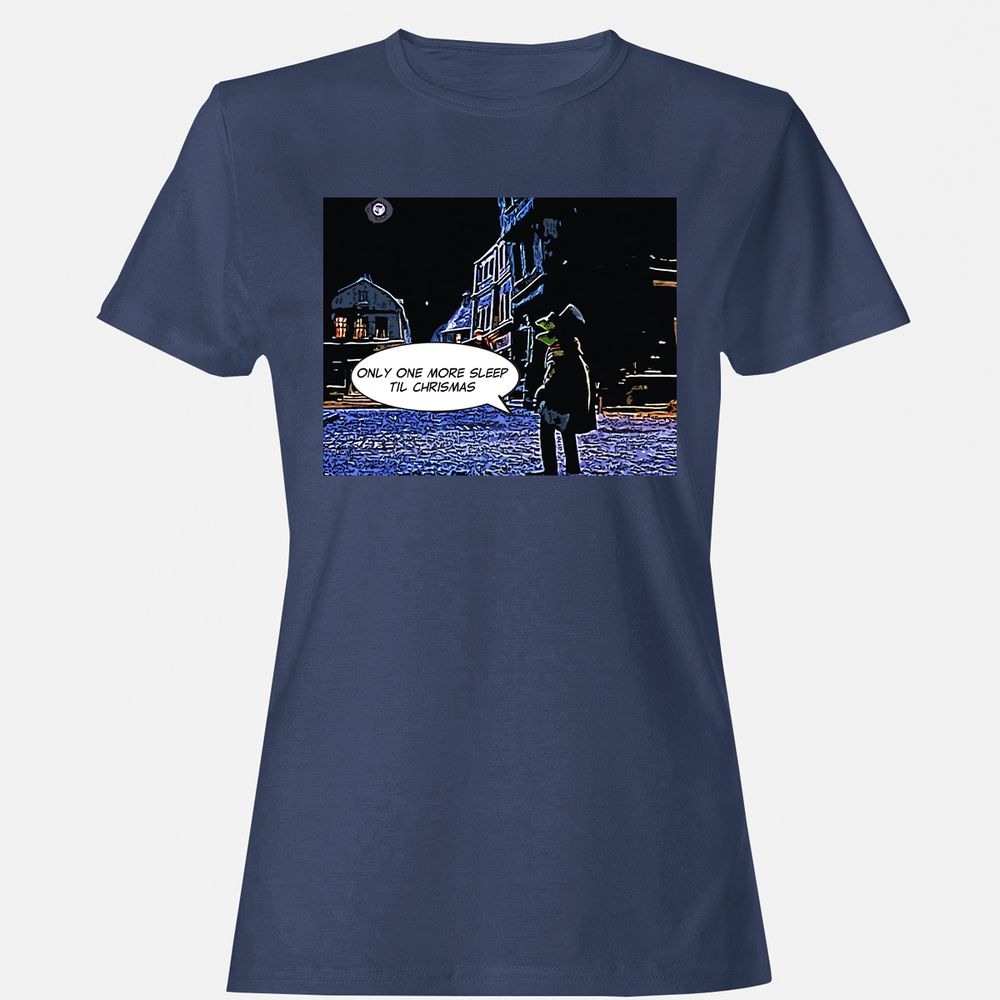 Women's T-Shirt - U9JZTMQC - Navy - 10