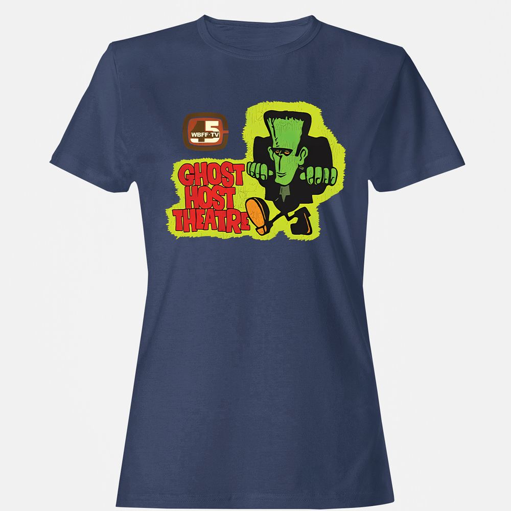 Women's T-Shirt - AXWQXMMQ - Navy - 10