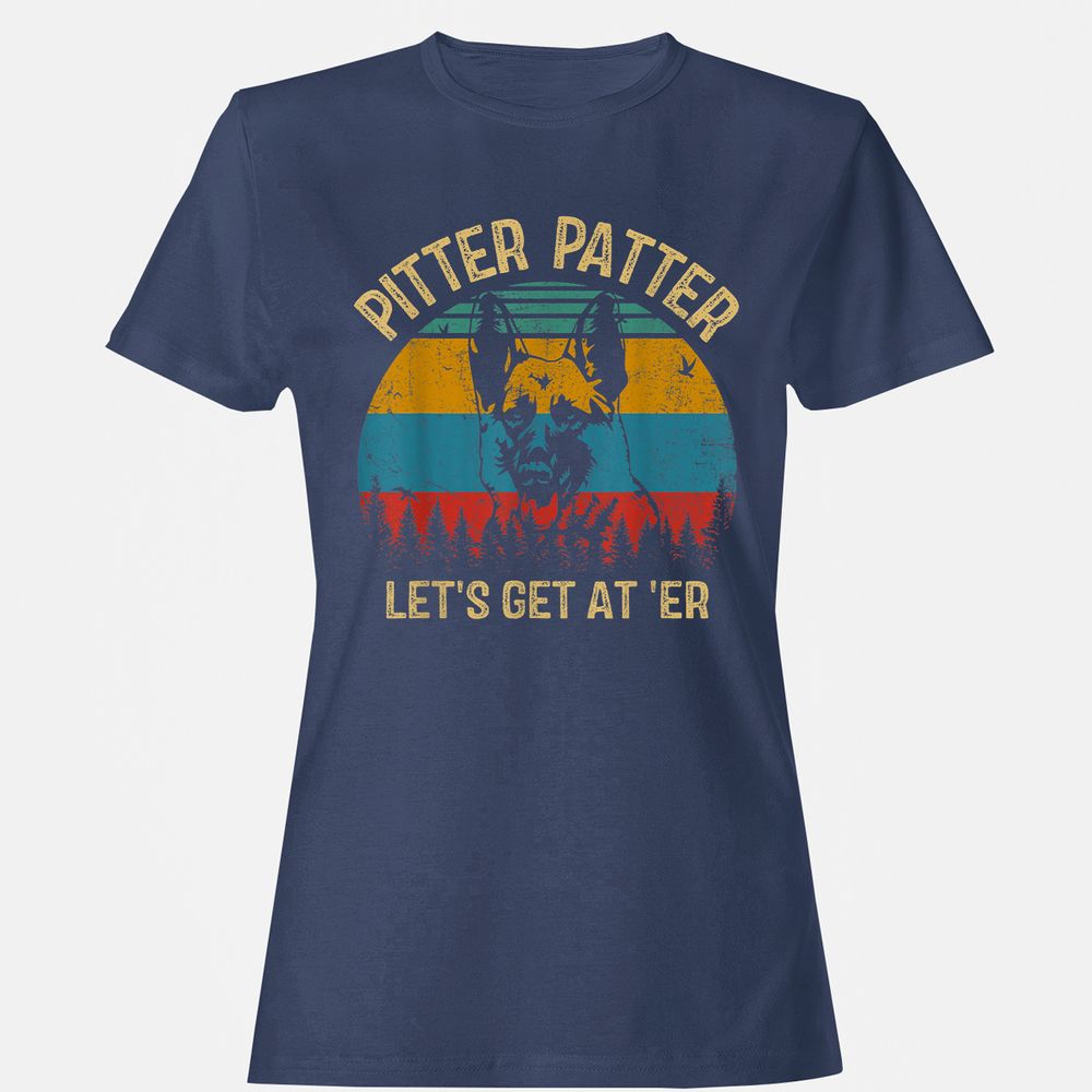 Women's T-Shirt - GKYLRZLT - Navy - 10