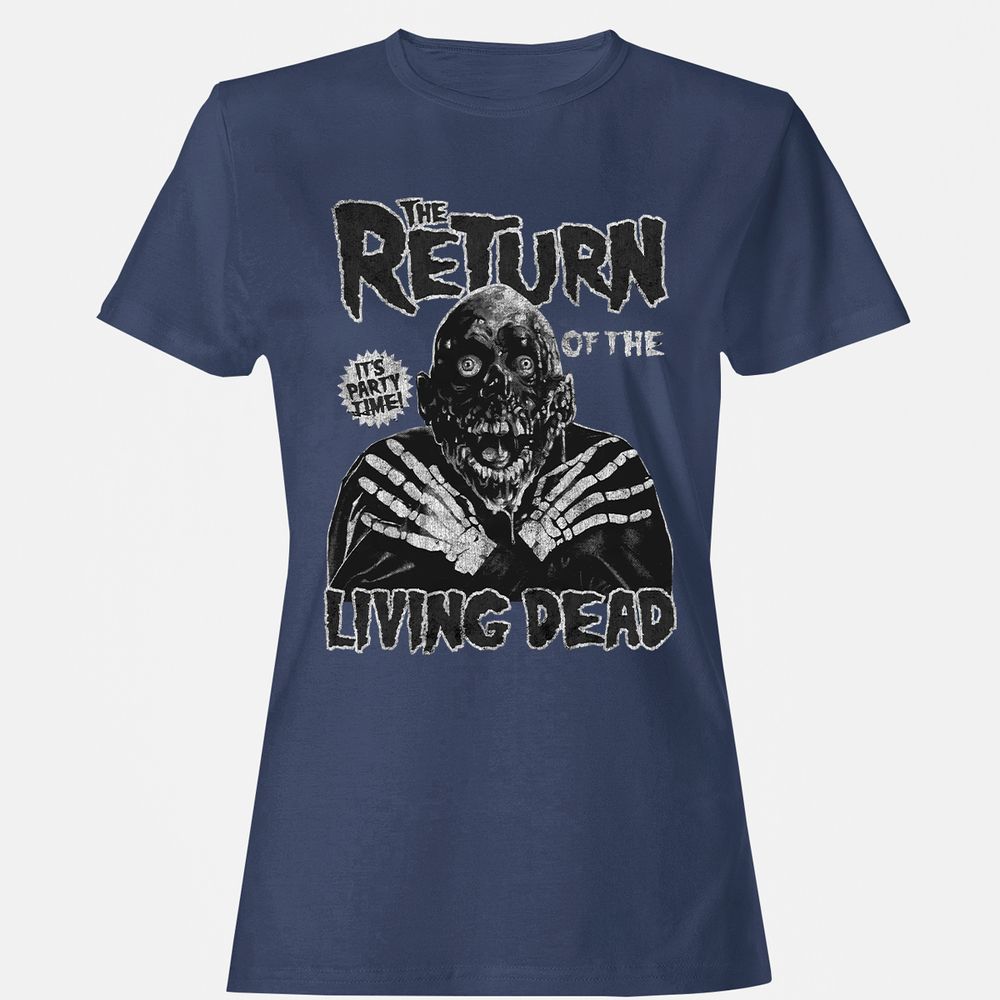 Women's T-Shirt - 4VPQYNVQ - Navy - 10