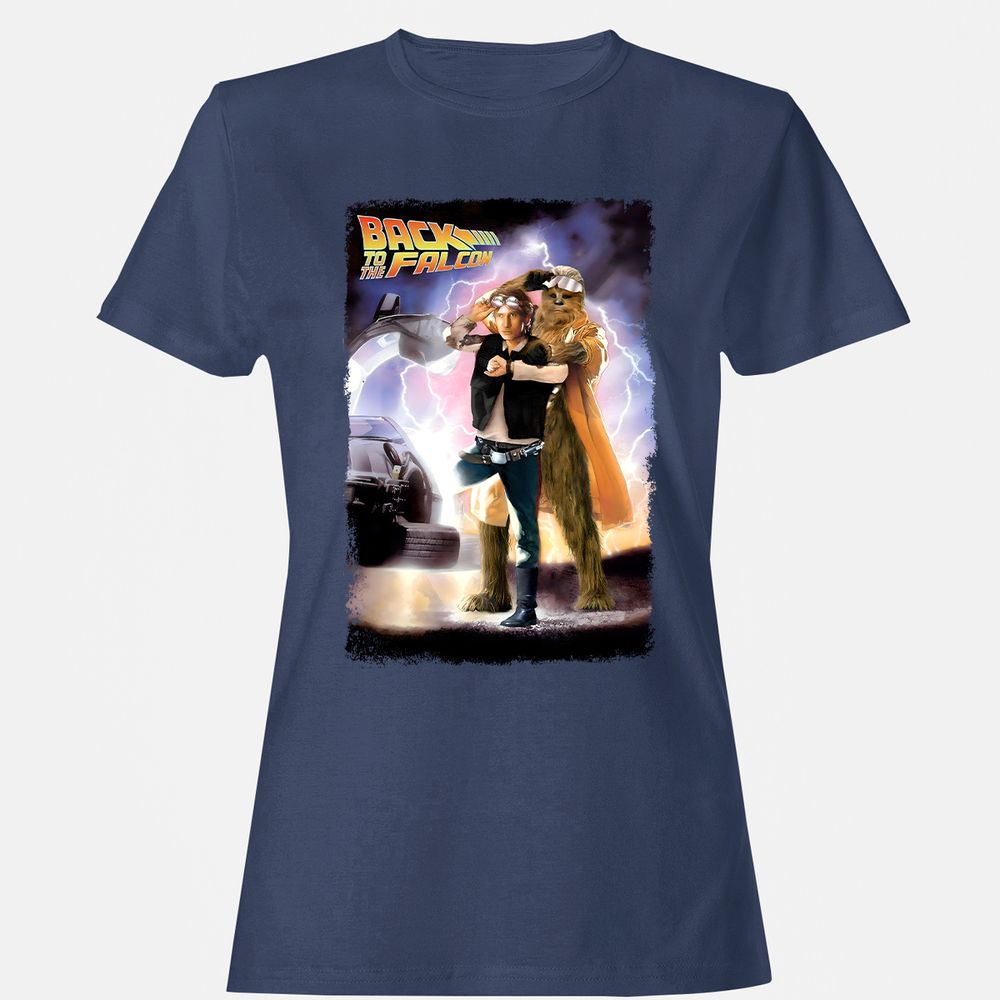 Women's T-Shirt - 6Z68MTE3 - Navy - 10