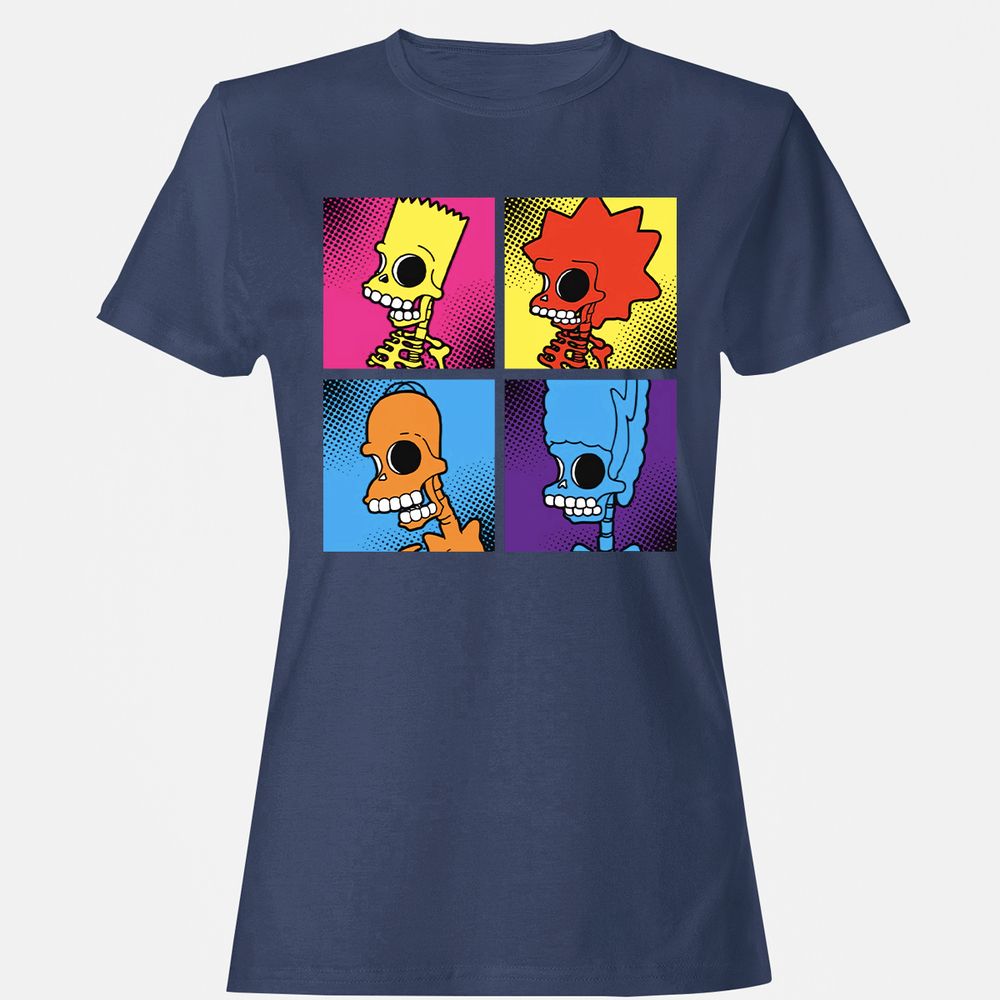 Women's T-Shirt - KLRUDTPV - Navy - 10