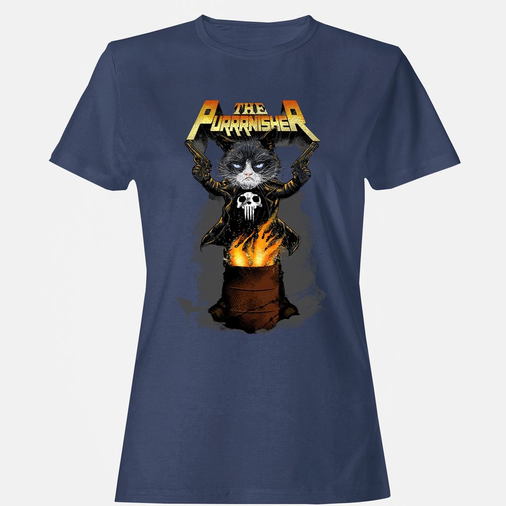 Women's T-Shirt - MTCHAM44 - Navy - 10