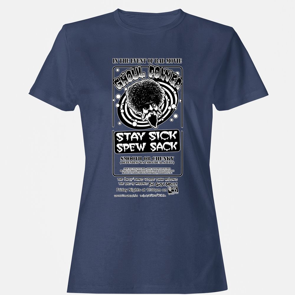 Women's T-Shirt - AWWYUVJS - Navy - 10