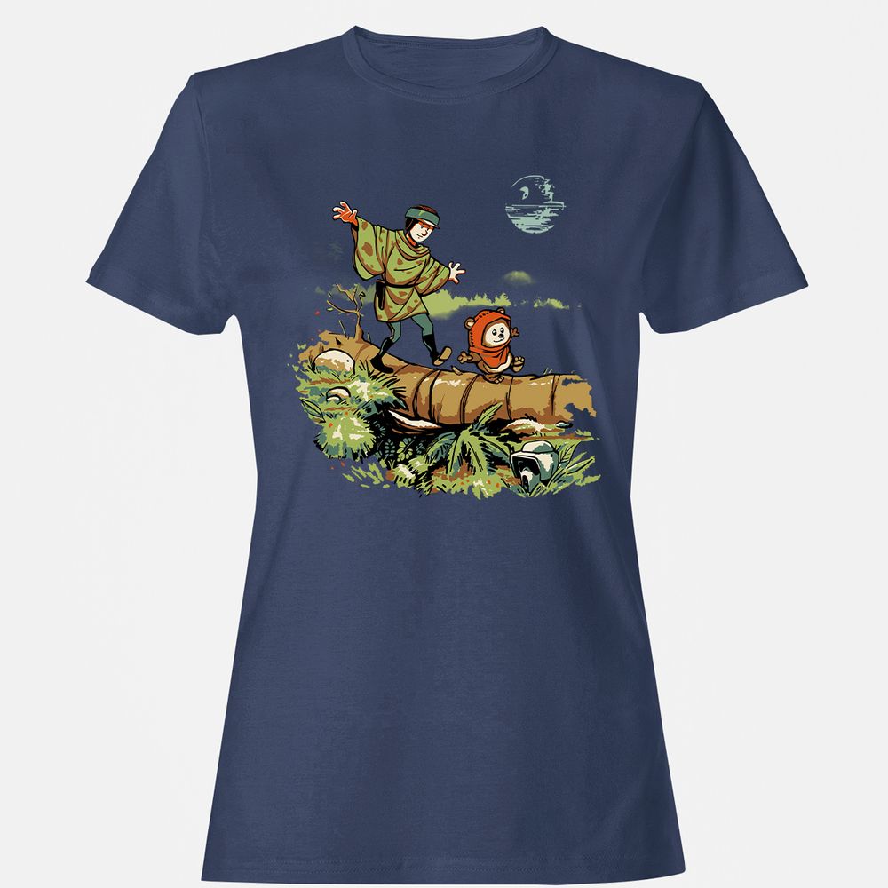 Women's T-Shirt - 8262QYA7 - Navy - 10