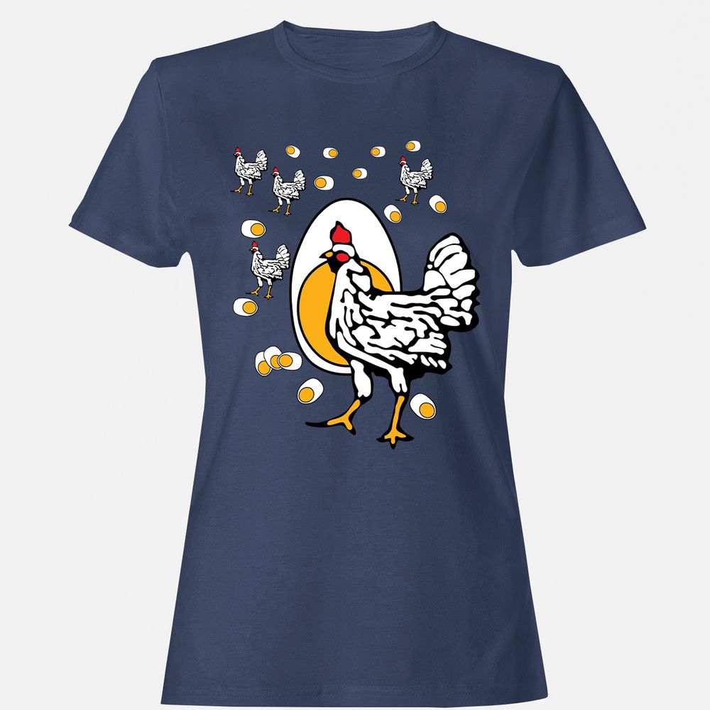 Women's T-Shirt - G9RF6LH1 - Navy - 10