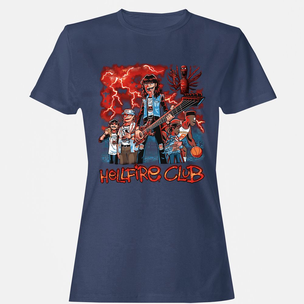 Women's T-Shirt - DU7LMZKZ - Navy - 10