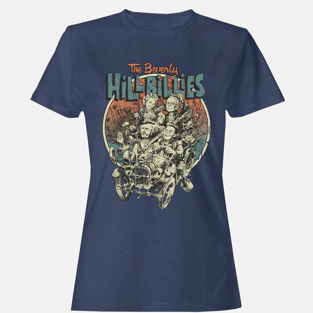 Women's T-Shirt - DHMJ3UYB - Navy - 10