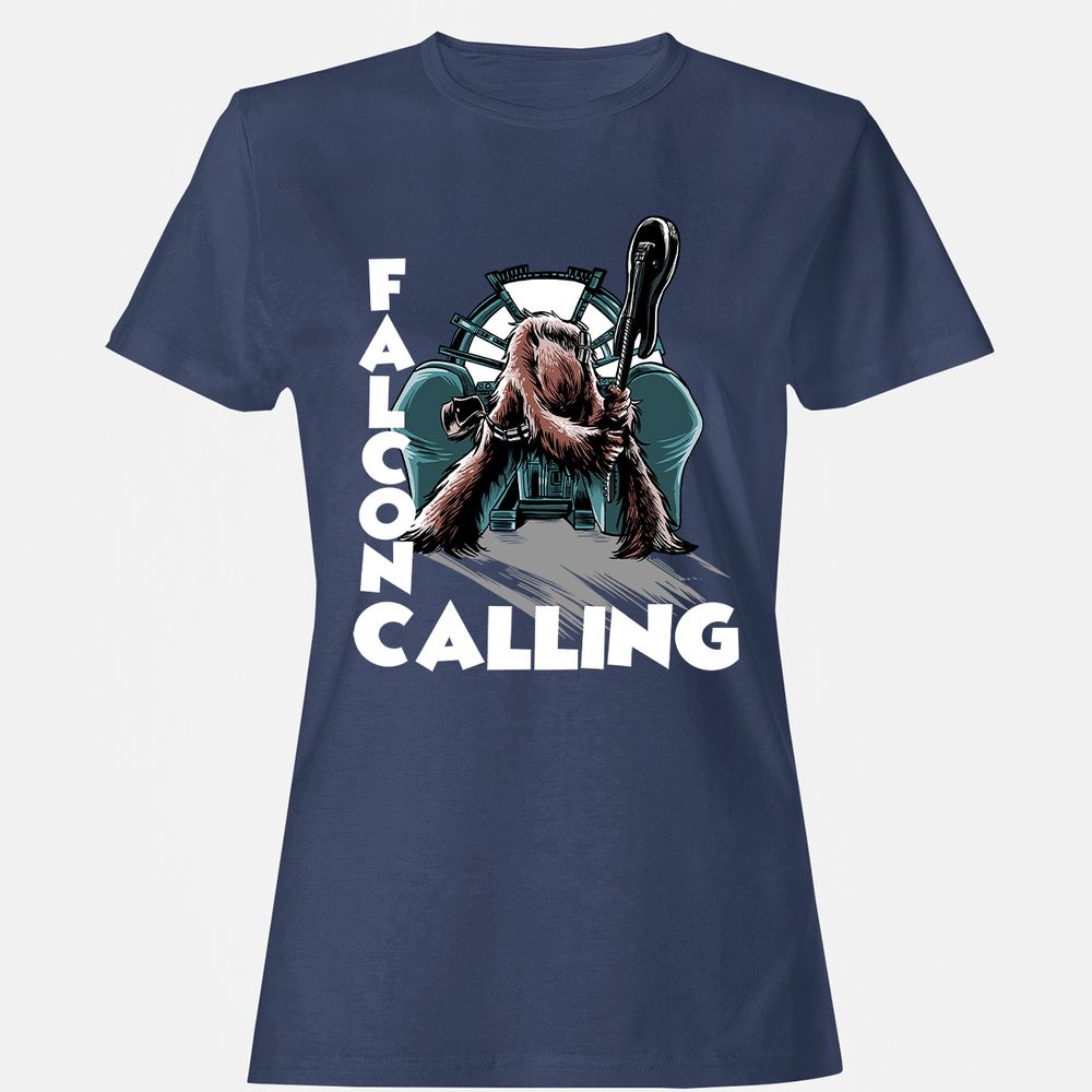 Women's T-Shirt - 7CNF13JQ - Navy - 10