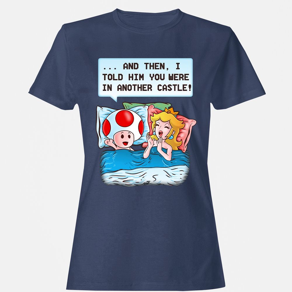 Women's T-Shirt - TY68XDHX - Navy - 10