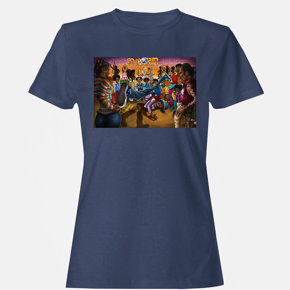Women's T-Shirt - KTSTEX57 - Navy - 10