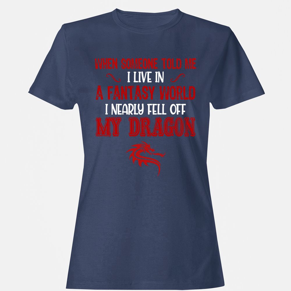 Women's T-Shirt - BSL59284 - Navy - 10