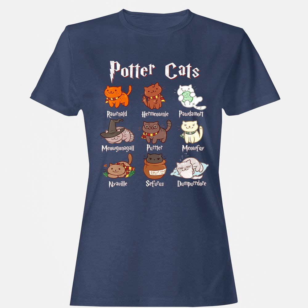 Women's T-Shirt - WLX2FJQ2 - Navy - 10