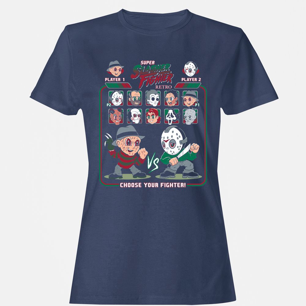 Women's T-Shirt - JG7RN8WS - Navy - 10