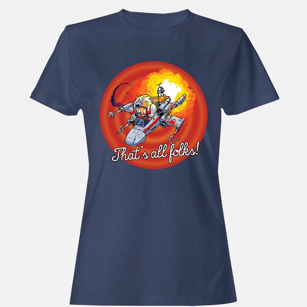 Women's T-Shirt - XYCDRAMH - Navy - 10