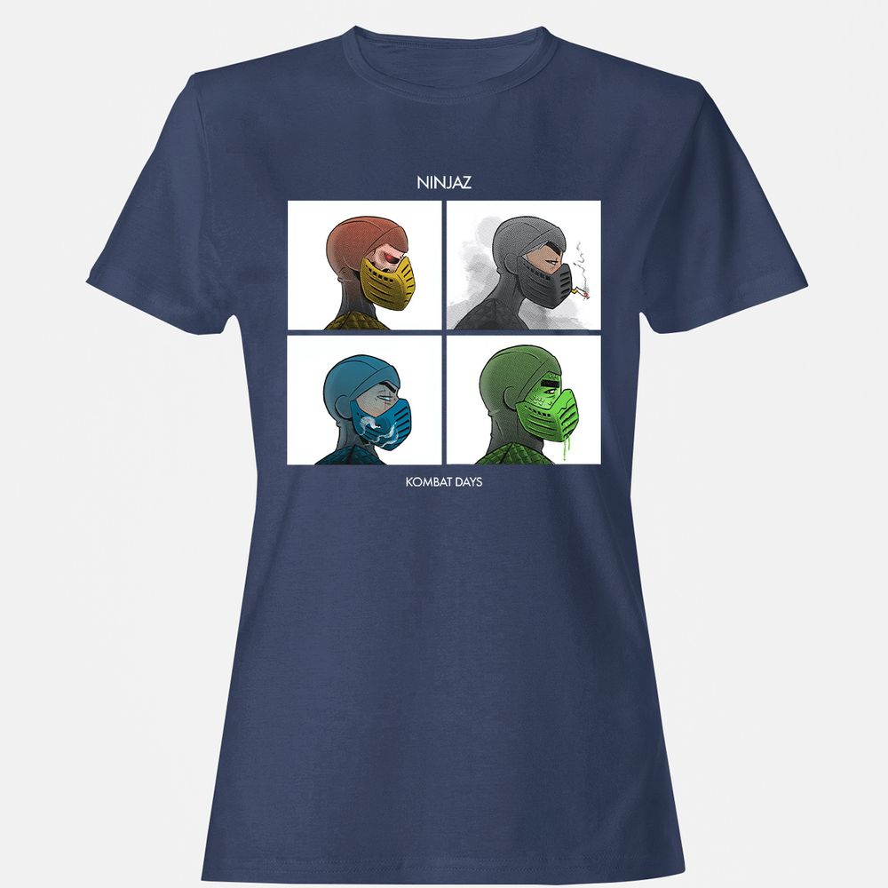 Women's T-Shirt - BRTHV69D - Navy - 10