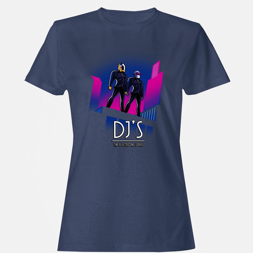 Women's T-Shirt - R4Z9GM2R - Navy - 10
