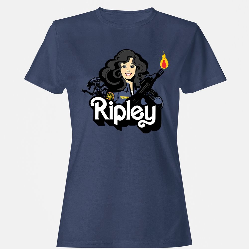 Women's T-Shirt - XTKU53GE - Navy - 10