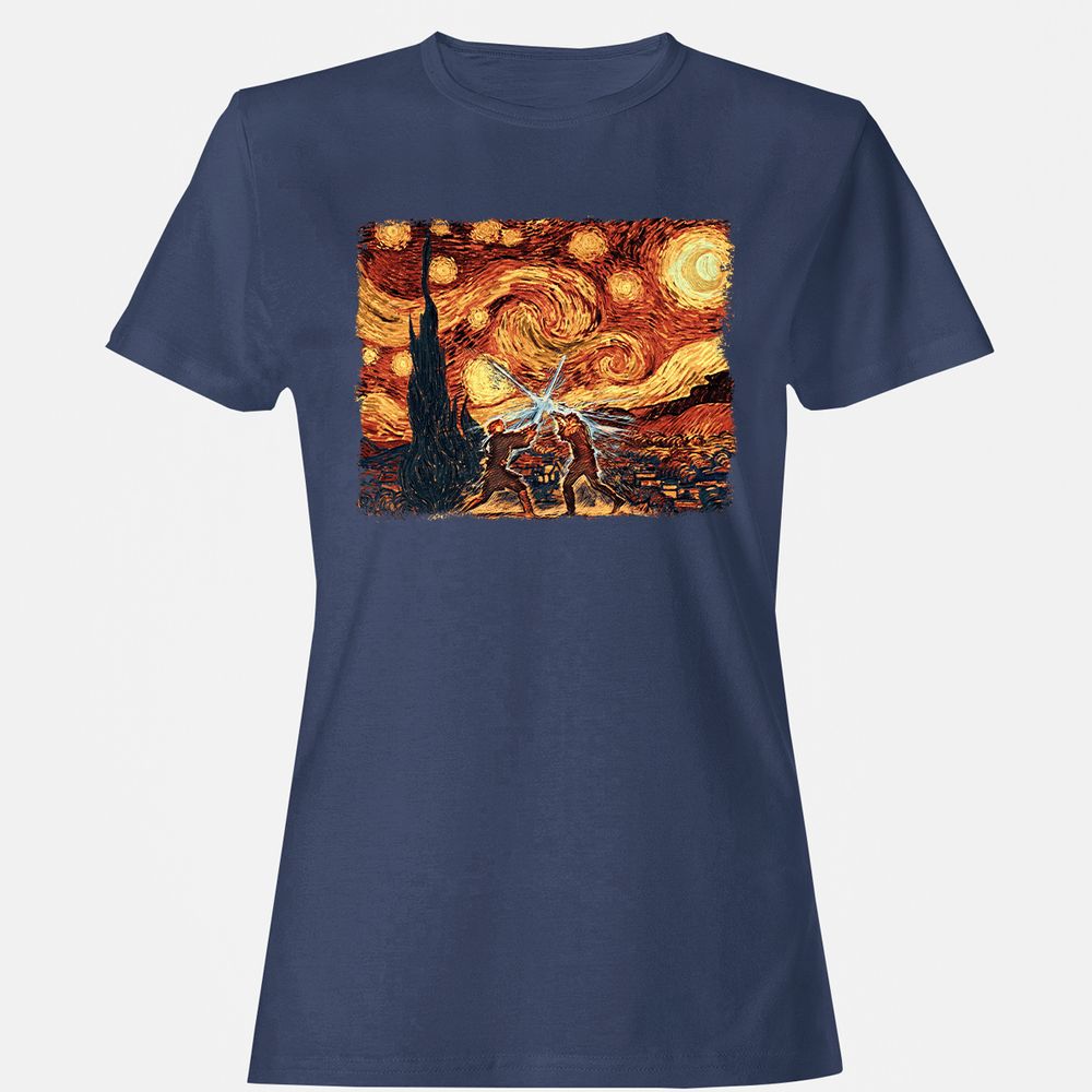 Women's T-Shirt - LQPU4JEM - Navy - 10