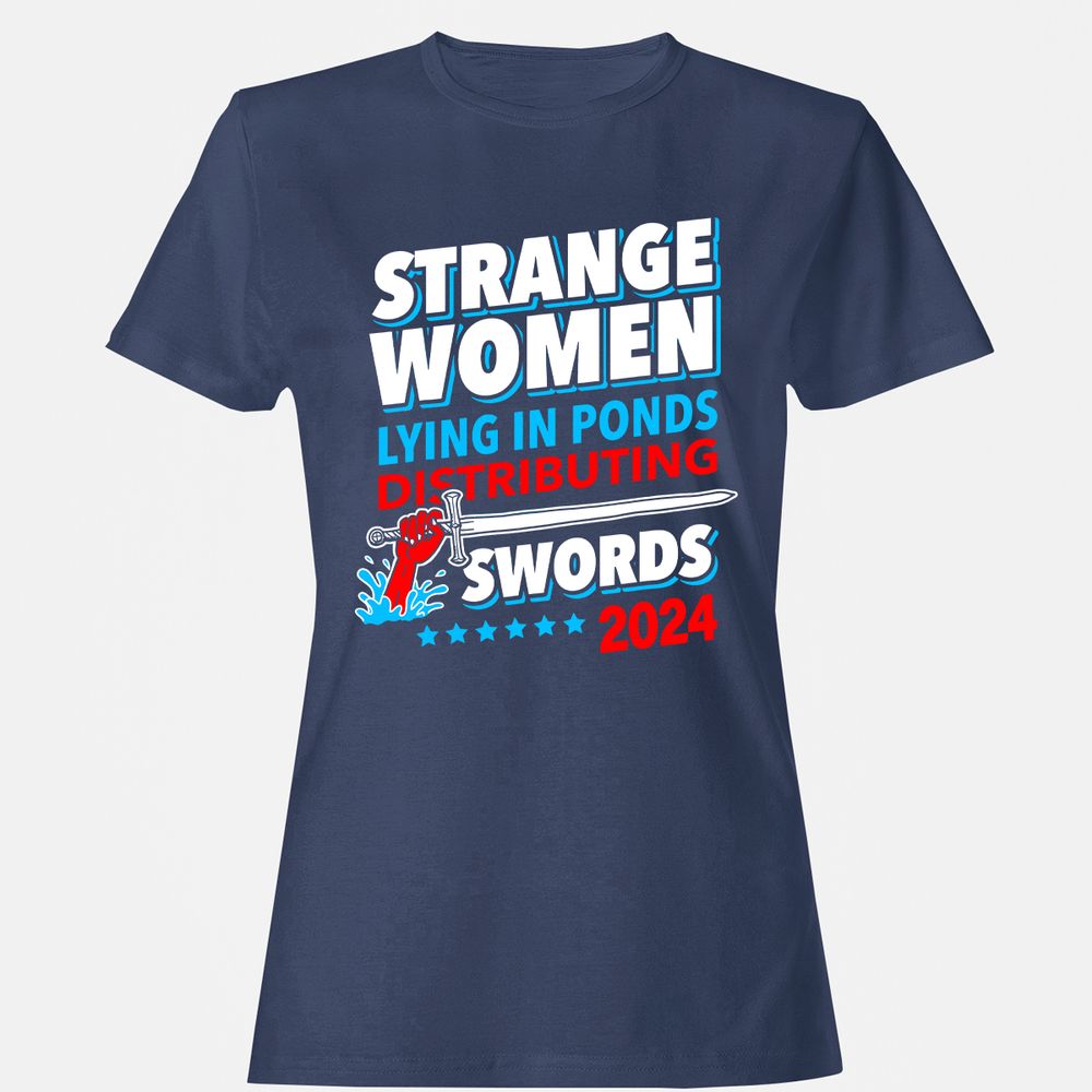 Women's T-Shirt - DHKXHTAB - Navy - 10