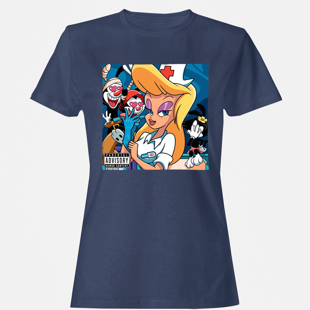 Women's T-Shirt - 7BA1R2C5 - Navy - 10