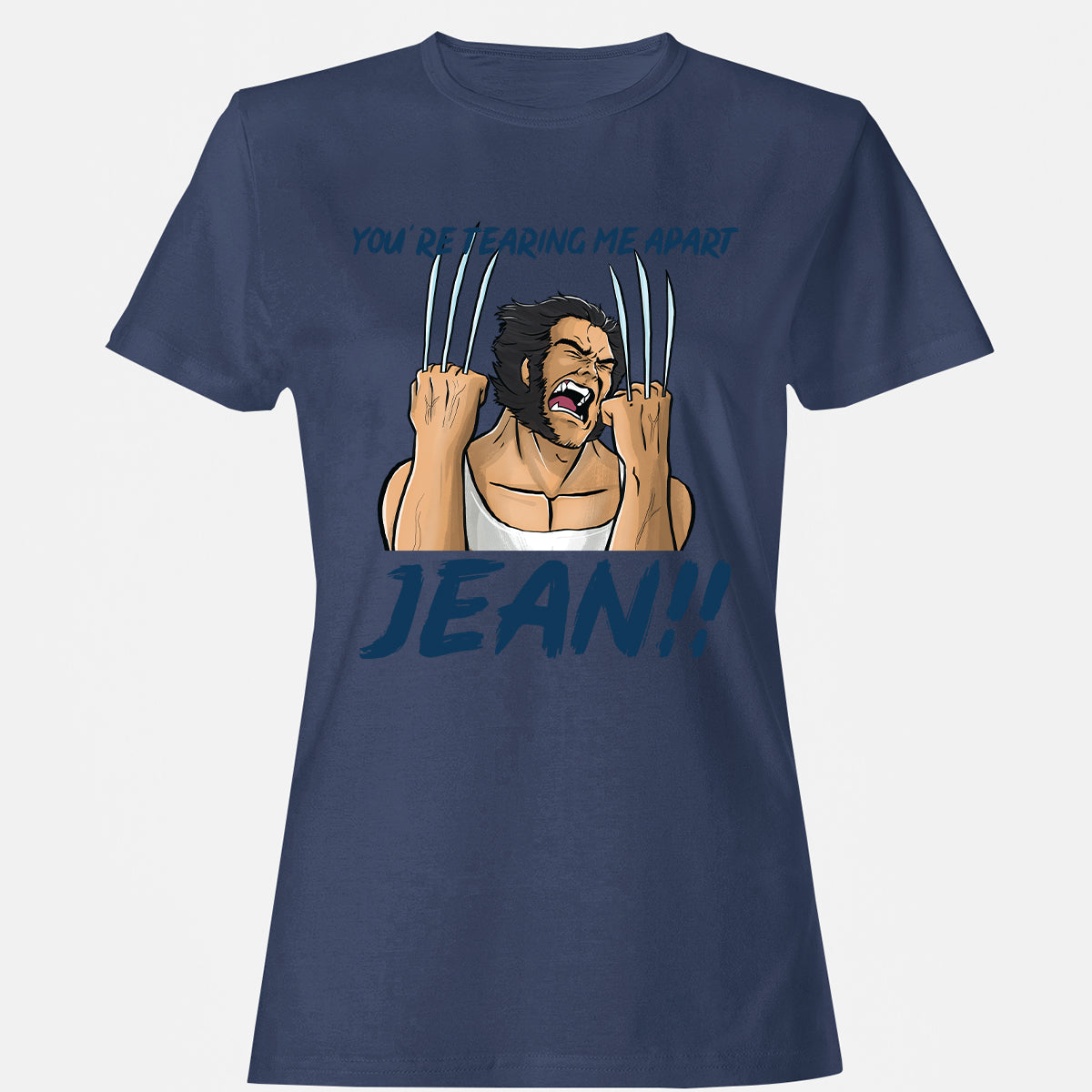 Women's T-Shirt - ZZH3VLEQ - Navy - 10