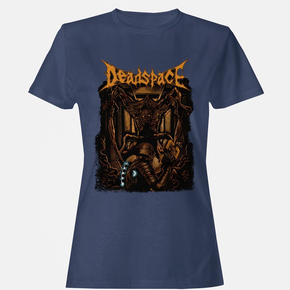 Women's T-Shirt - S7XD1BAF - Navy - 10