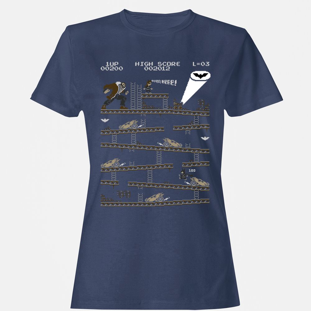 Women's T-Shirt - GRL8DUXU - Navy - 10