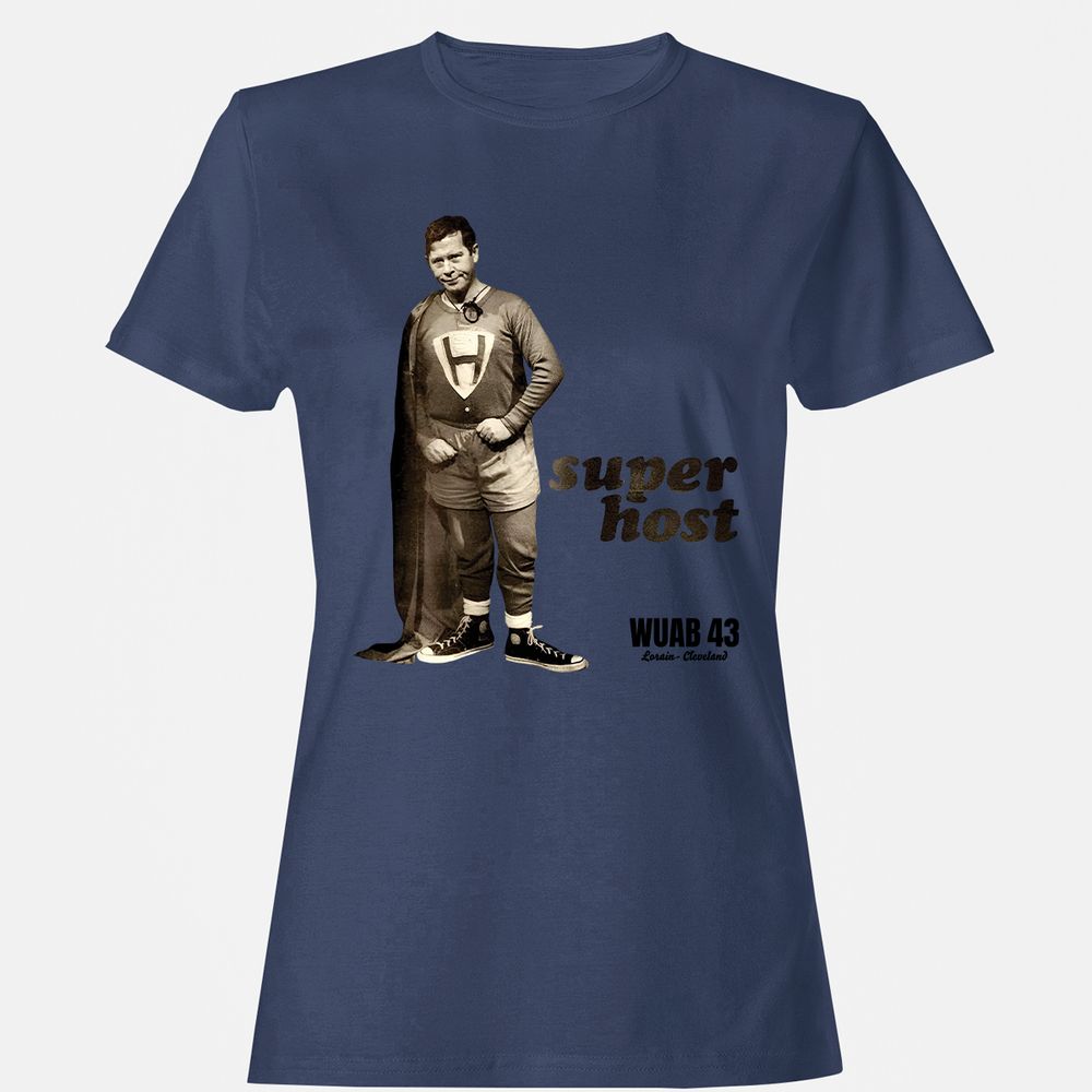 Women's T-Shirt - 16B2EV9F - Navy - 10