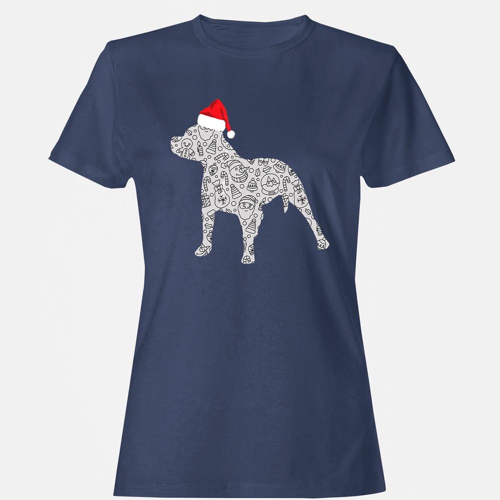 Women's T-Shirt - DDTWDH59 - Navy - 10