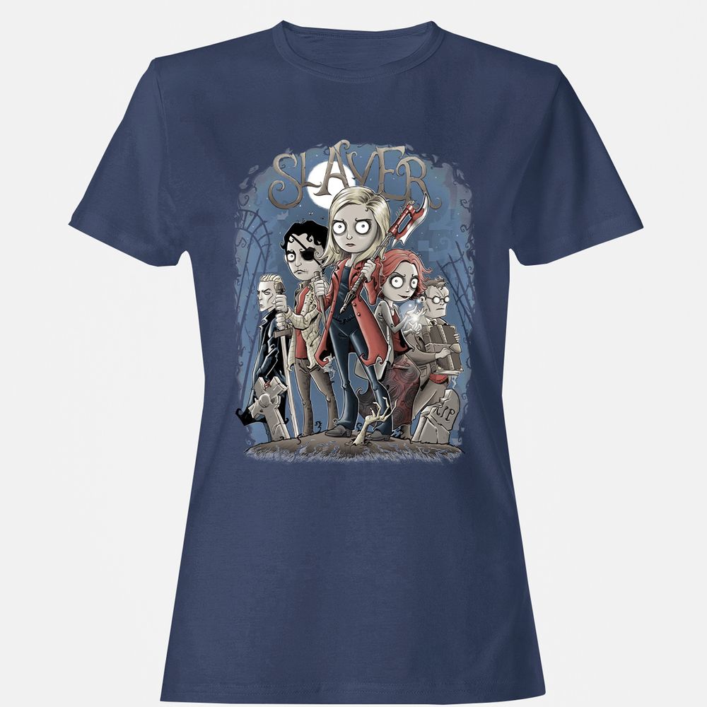 Women's T-Shirt - JA3JZ7AD - Navy - 10