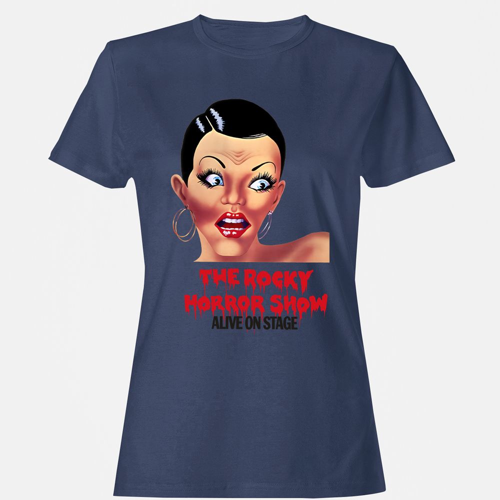 Women's T-Shirt - 8KUC3YBG - Navy - 10