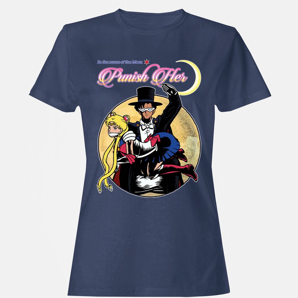 Women's T-Shirt - 3DCZBR6B - Navy - 10