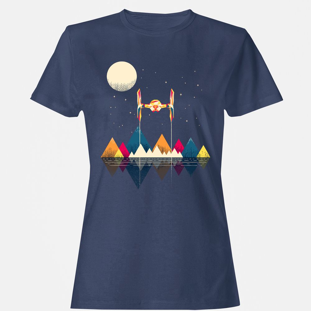 Women's T-Shirt - L8E3E53W - Navy - 10