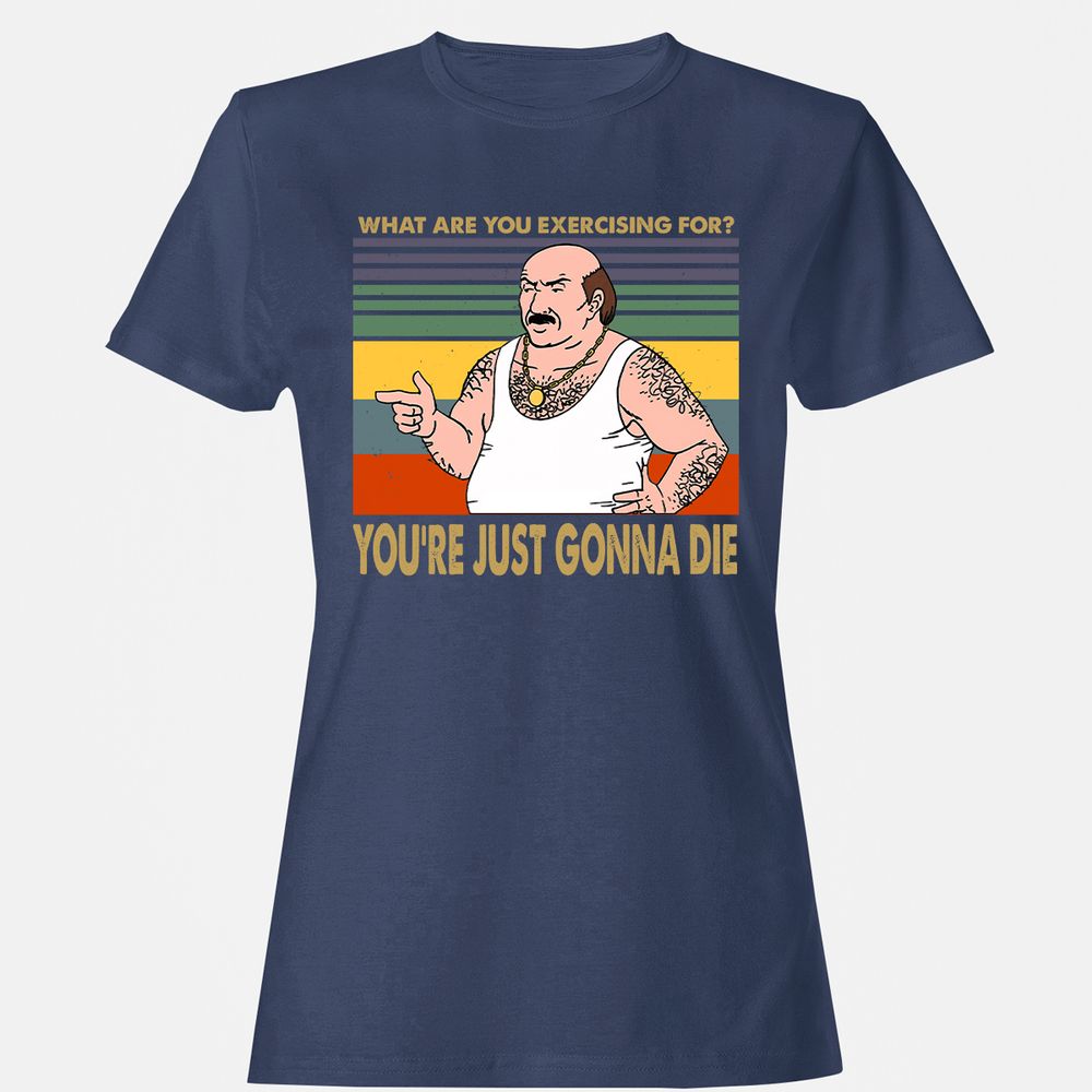 Women's T-Shirt - 2ZE3B875 - Navy - 10