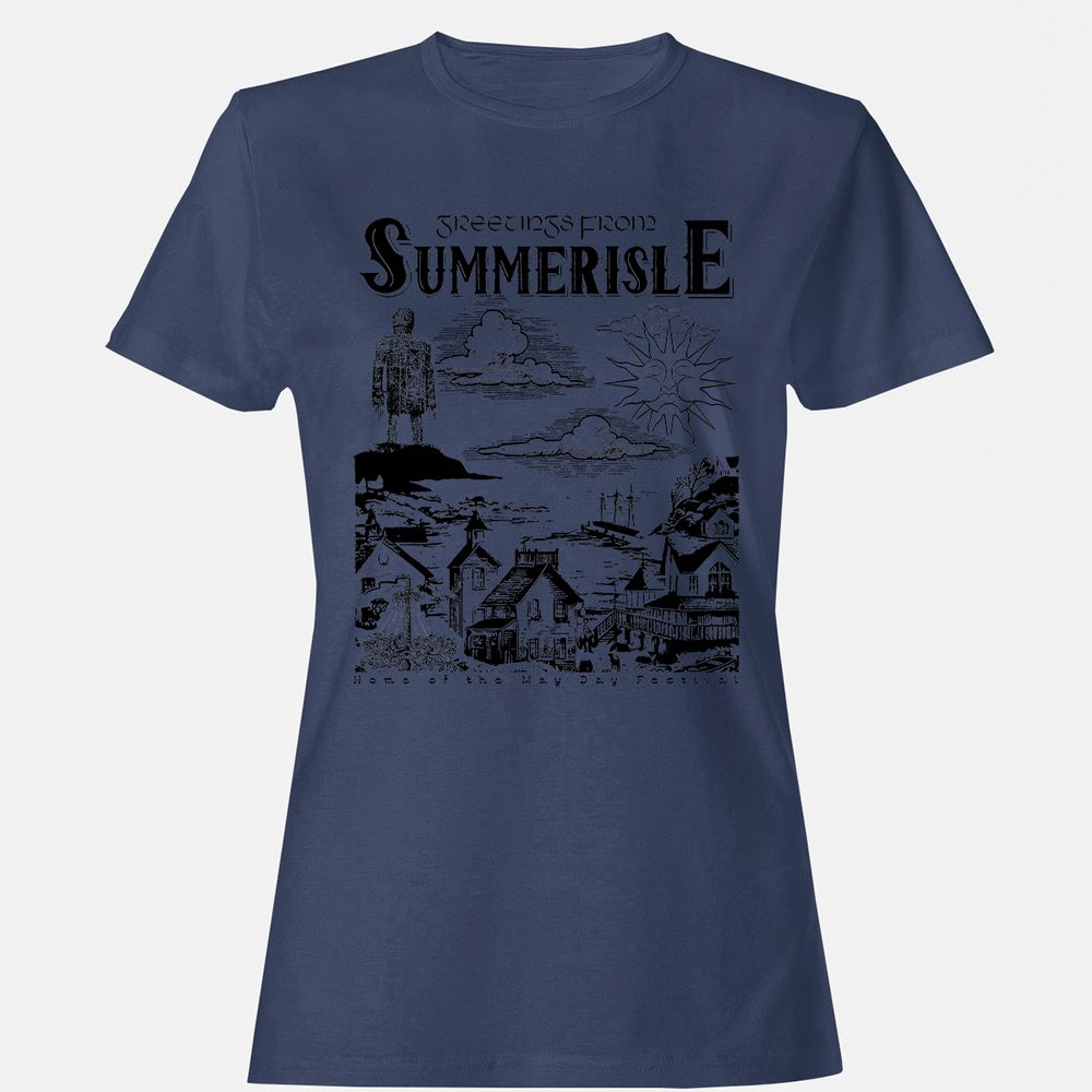 Greetings From Summerisle - Navy - 10