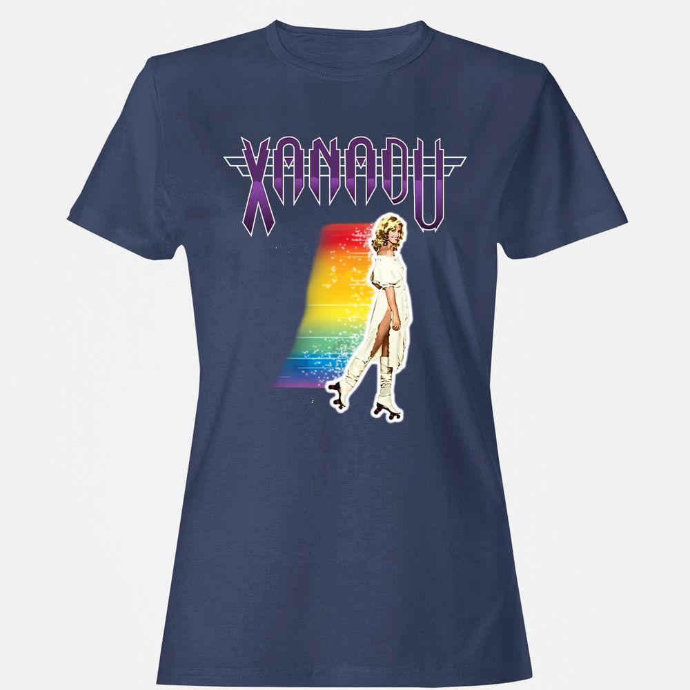 Women's T-Shirt - E7FNEXMX - Navy - 10