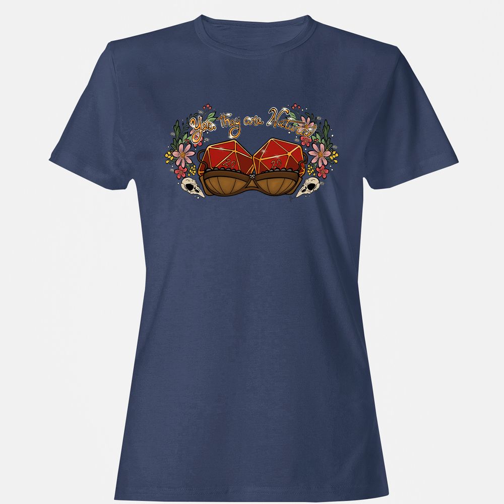 Women's T-Shirt - KEFKTVR6 - Navy - 10