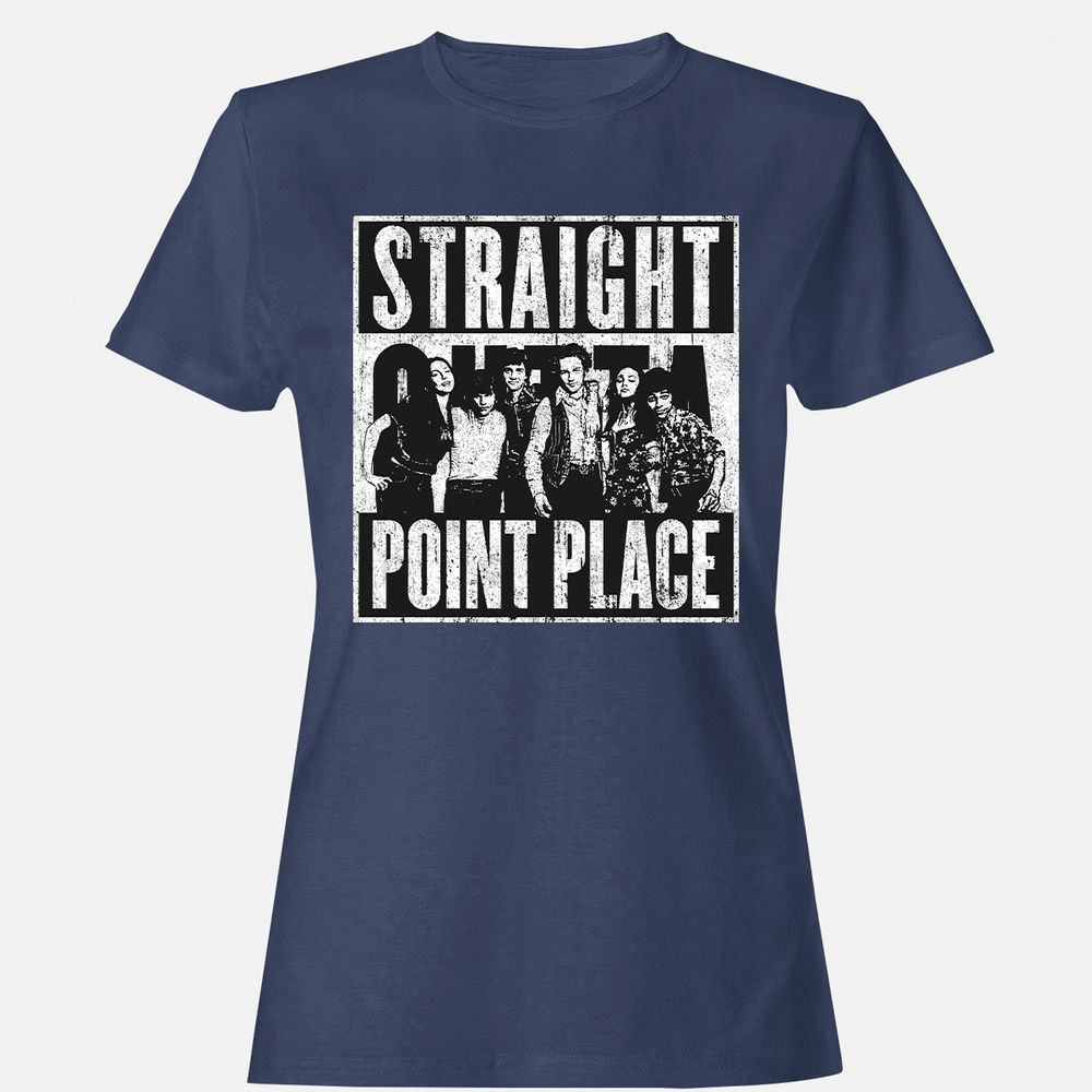 Women's T-Shirt - PN84M4ND - Navy - 10