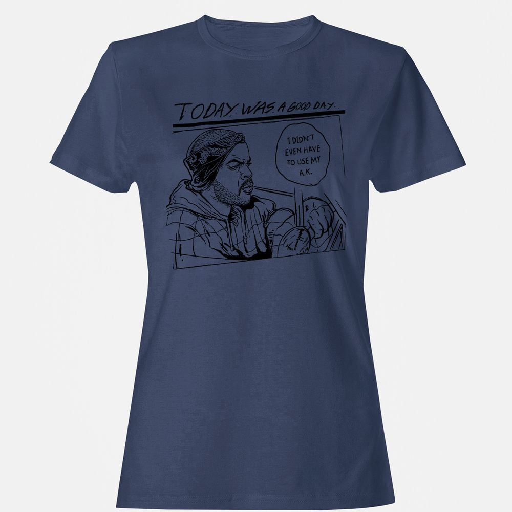 Women's T-Shirt - TZKDZ3WR - Navy - 10