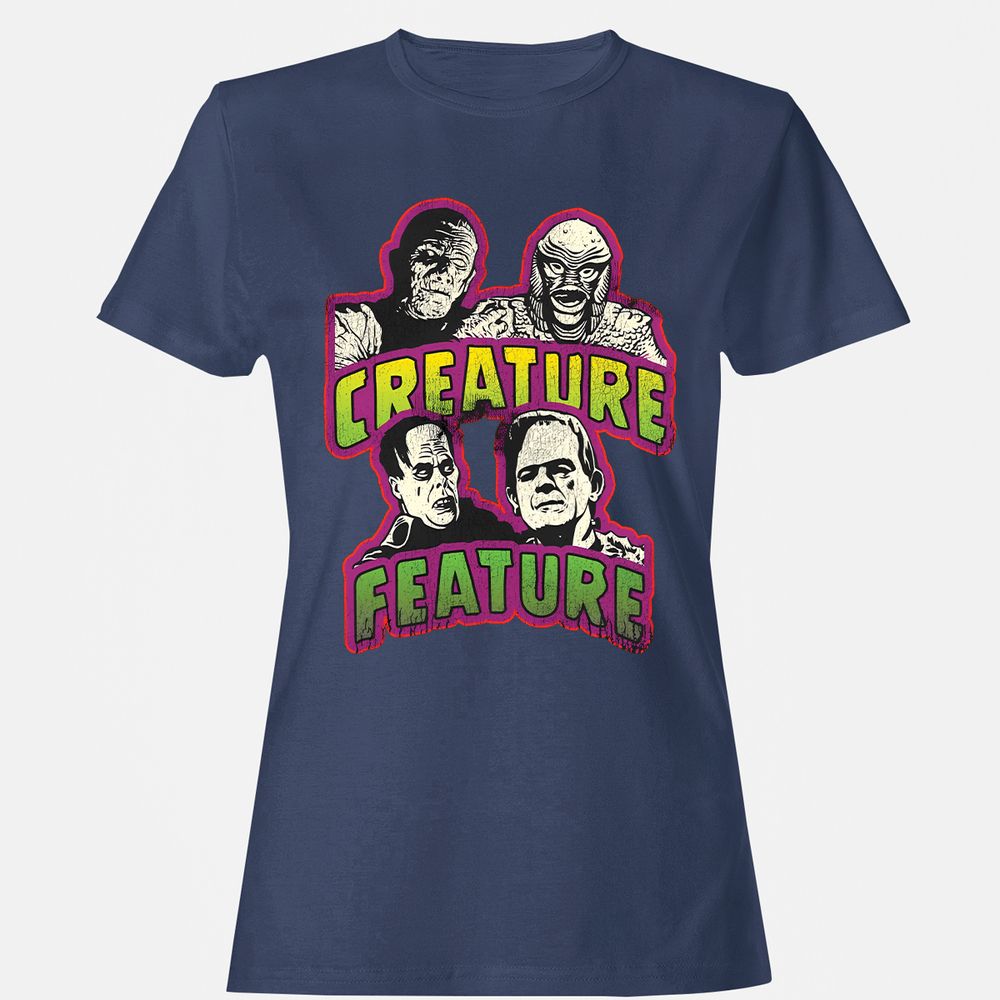 Women's T-Shirt - A37NAYPM - Navy - 10