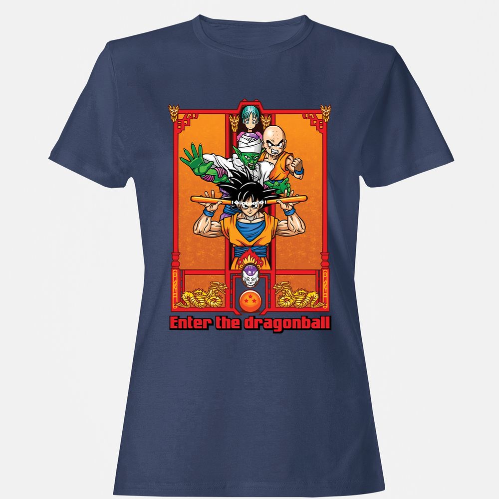 Women's T-Shirt - KWWFNEAX - Navy - 10