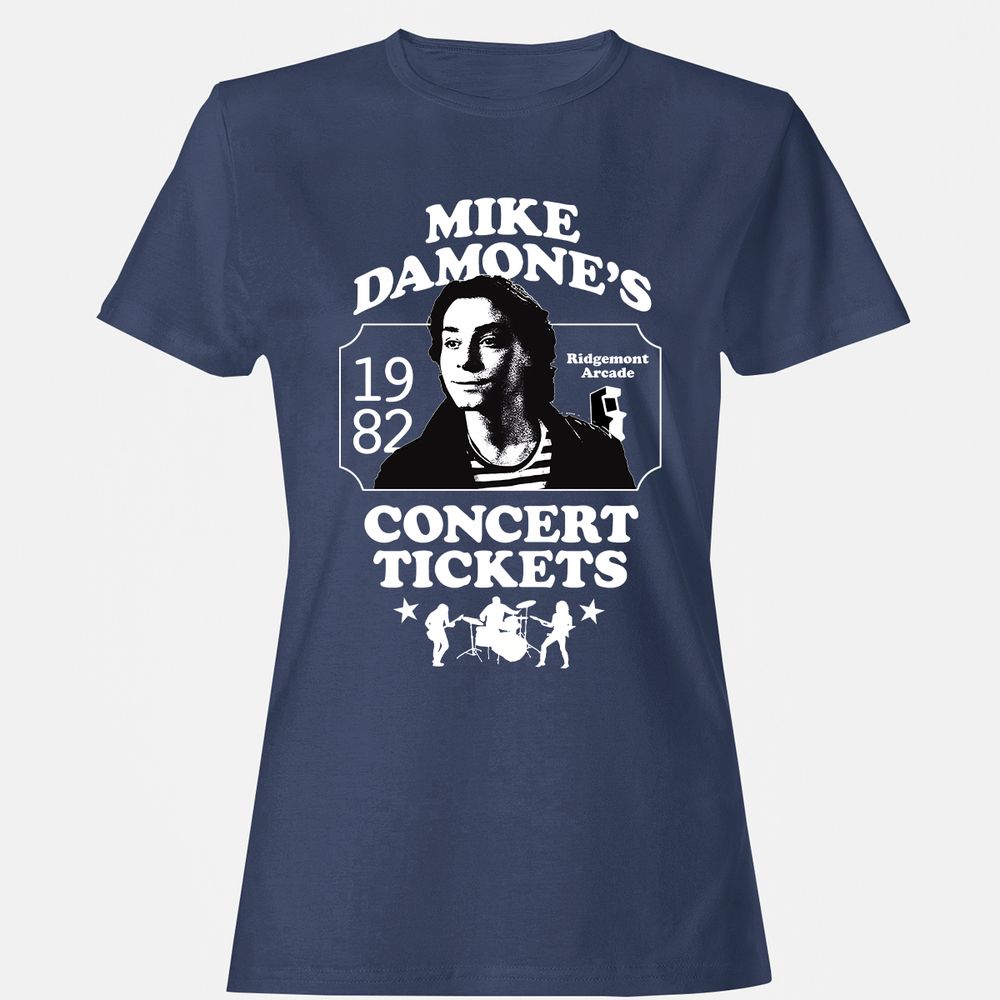 Women's T-Shirt - 1EVQLXJJ - Navy - 10