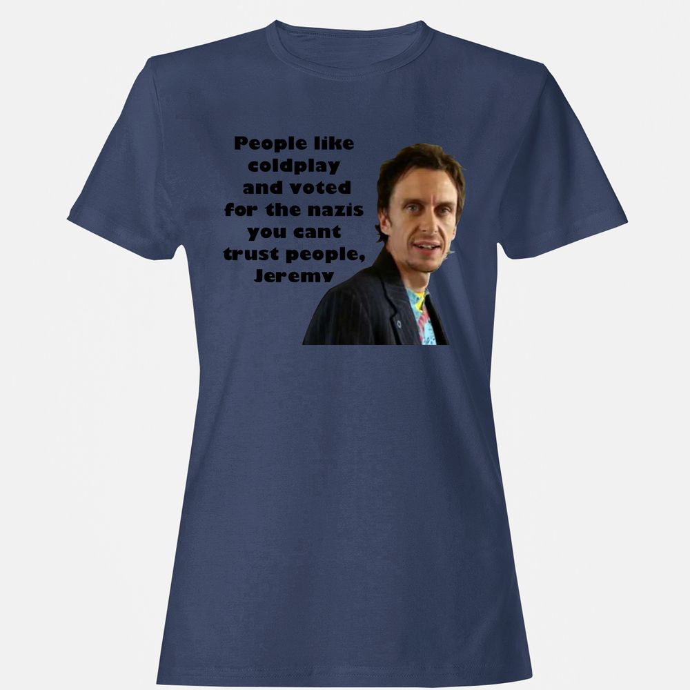 Women's T-Shirt - KS3MQVXM - Navy - 10